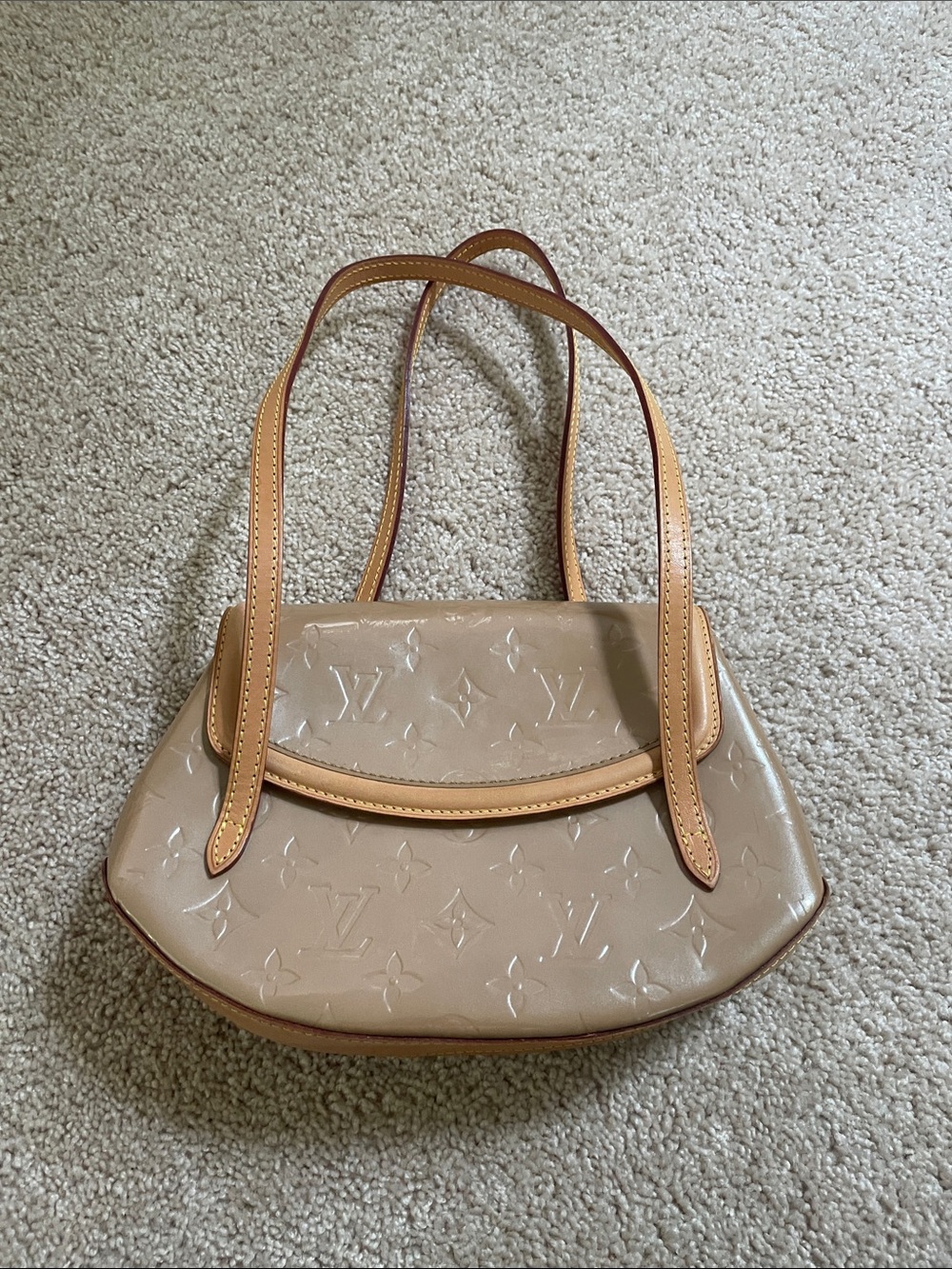 LOUIS VUITTON MONOGRAM VERNIS BISCAYNE BAY PM SHOULDER BAG M91189 (Date TH0095)